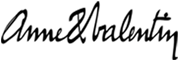 Anne et Valentin Logo