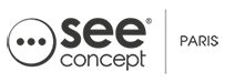 see concept logo