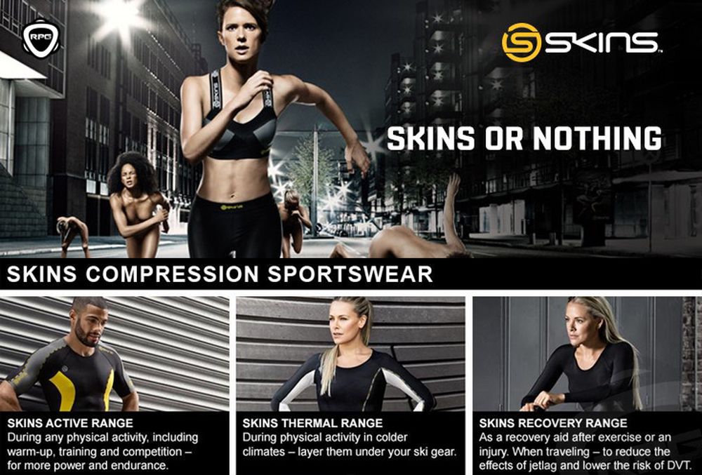 Skins compression sportswear 2016 RPG