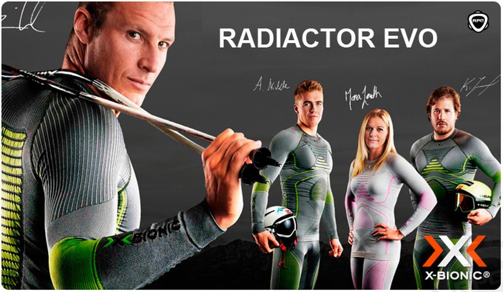 X Bionic Radiactor evo 2016 RPG