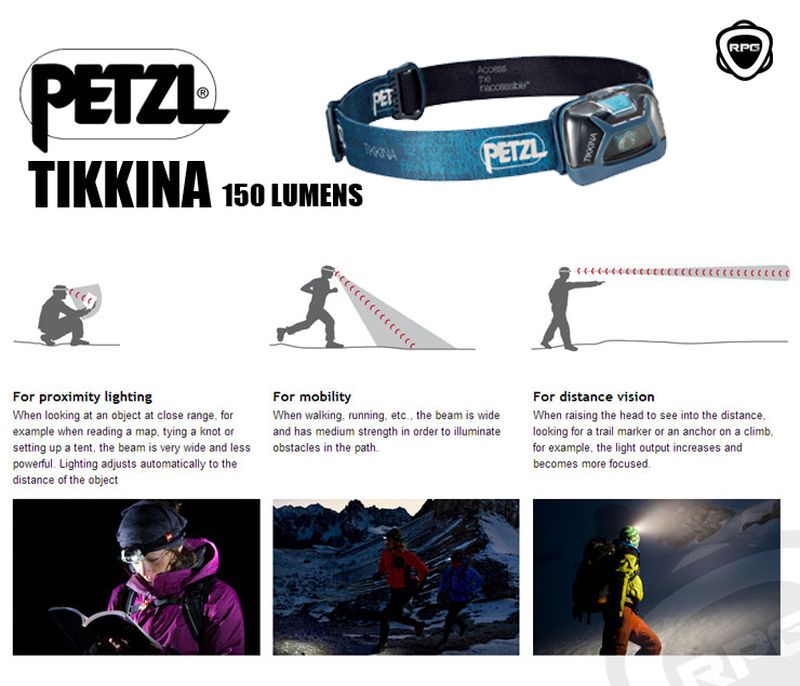 Petzl Tikkina RPG 2017