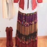 Prada jacket dolce and gabbana skirt jypsiere hermes jumping boots hermes