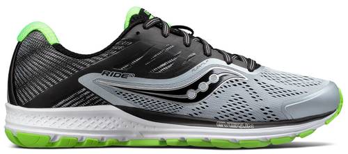 Saucony Ride 10 gris vert homme