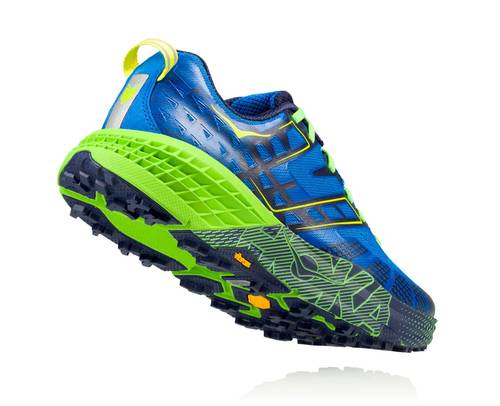hoka one one speedgoat 2 bleu homme